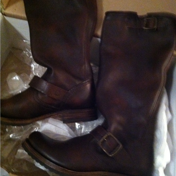 Frye Phillip tall boots size 7.5 brown - Picture 11 of 15